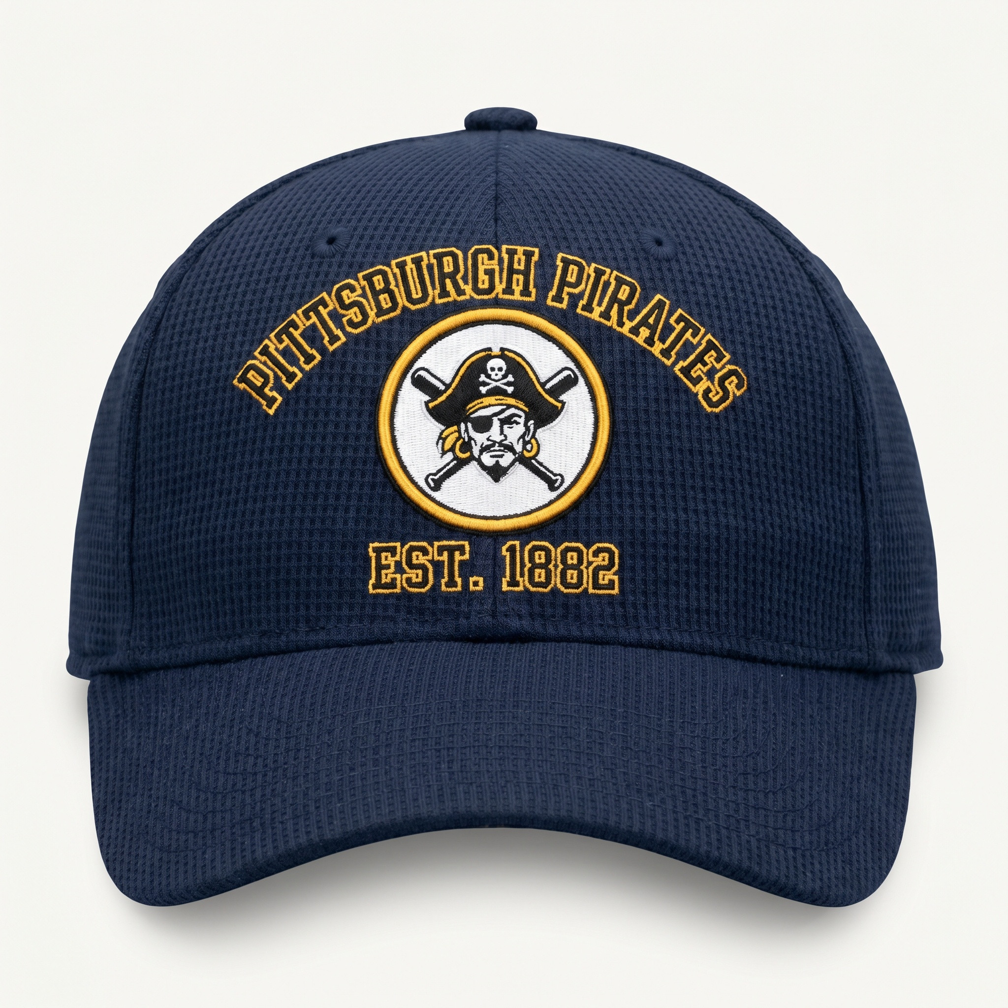 Pittsburgh Pirates Waffle Knit Cap in Blue