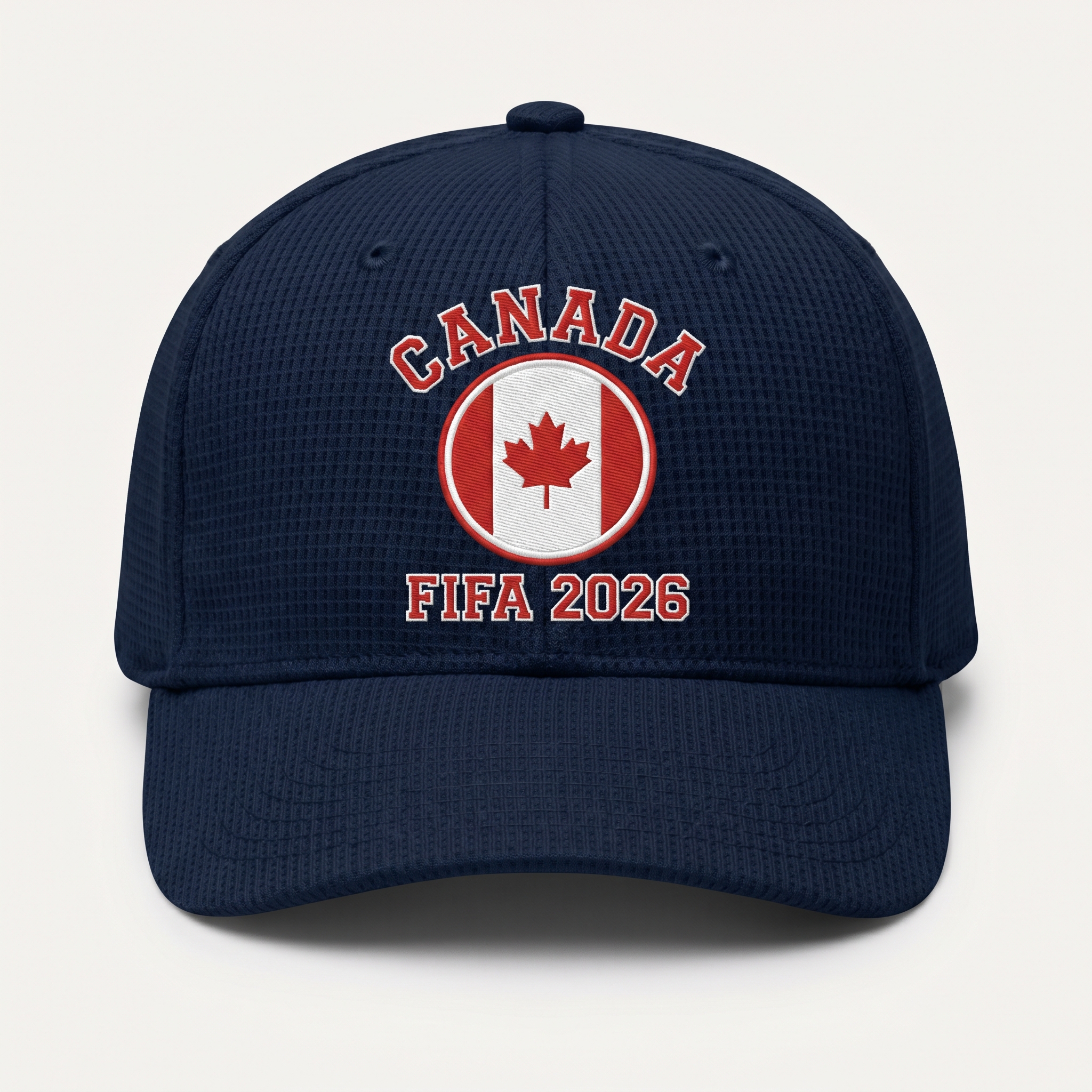 FIFA 2026 Canada Waffle Knit Cap in Blue