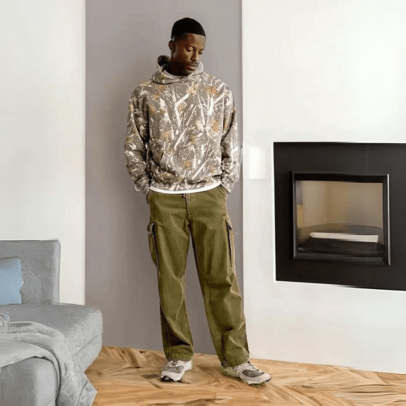 Essential Unisex Camo Hoodie