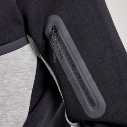 Full Zip Hooded Fleece Jacket For Men