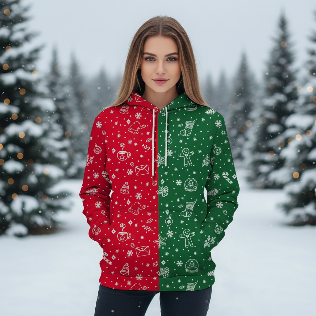 Funny 3D Printed Hoodie With Pocket