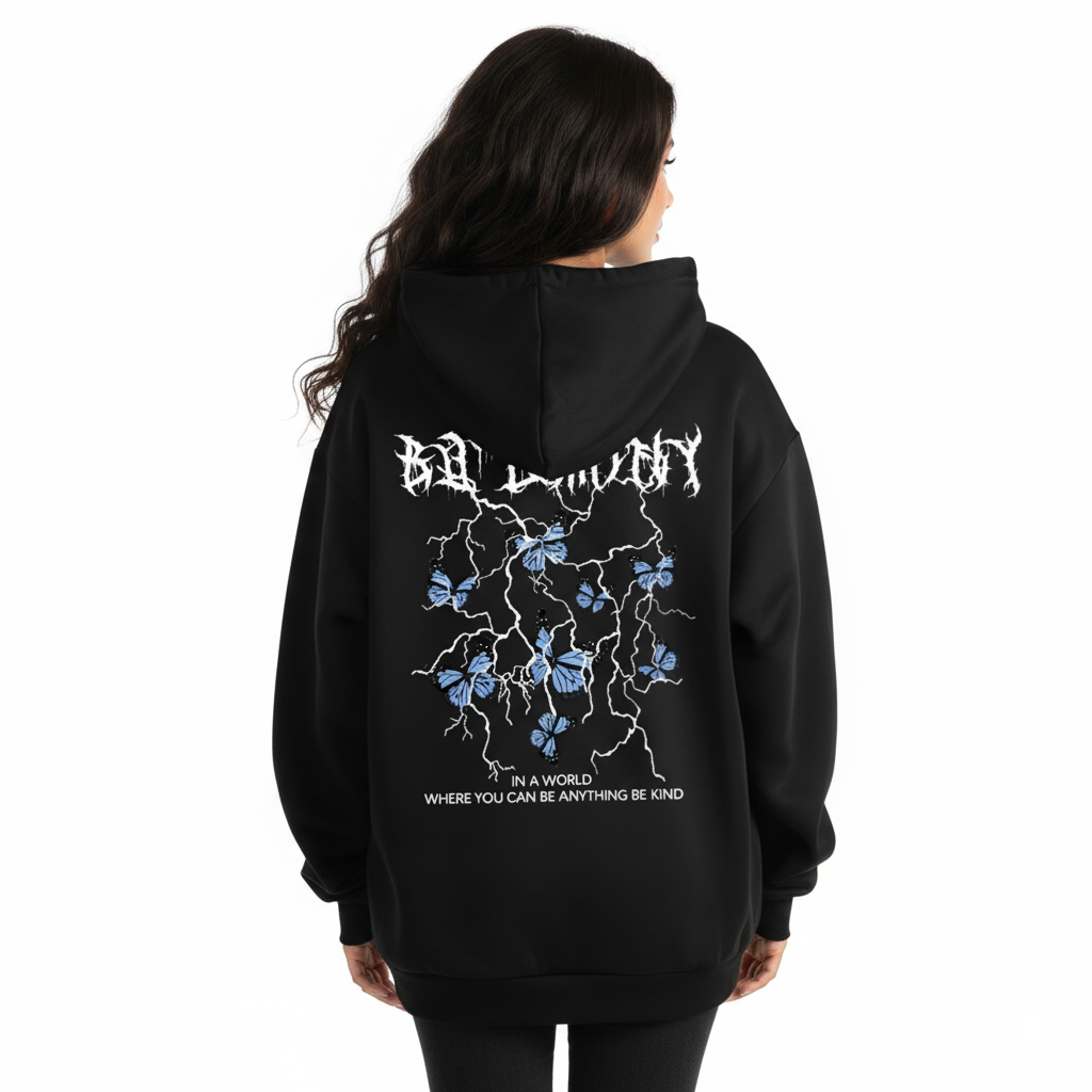 Women Butterfly Graphic Hoodie