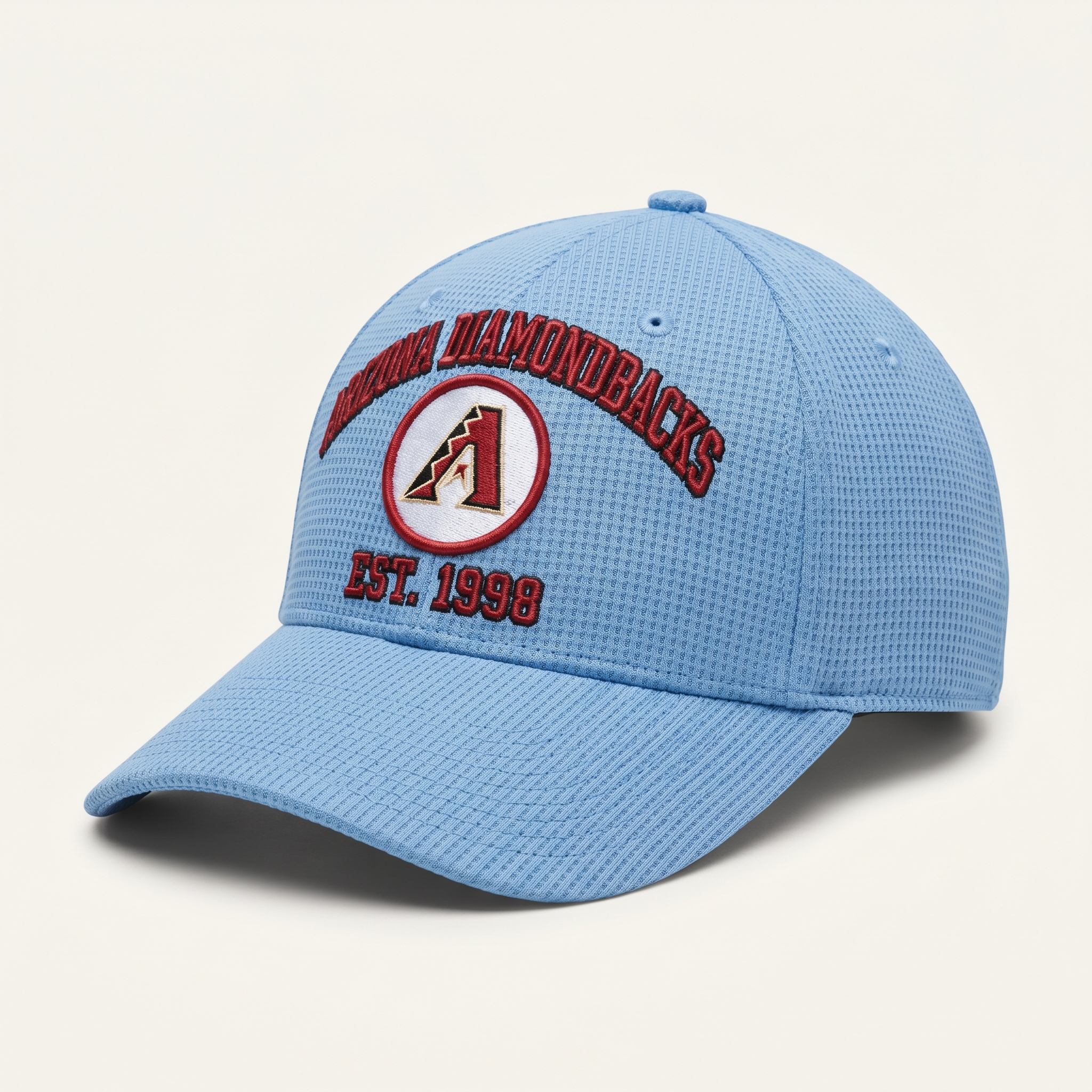 Arizona Diamondbacks Waffle Knit Cap in Light Blue