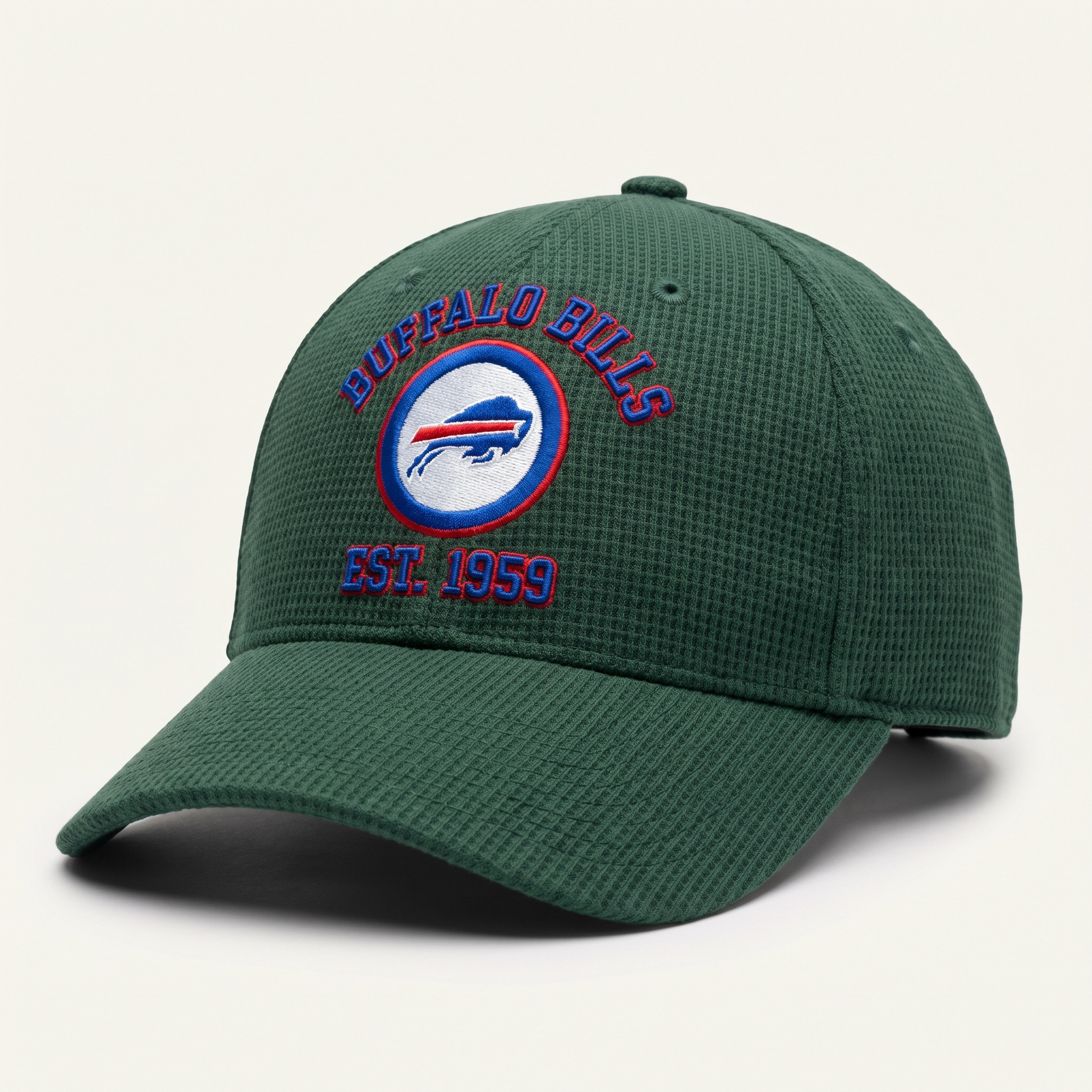 Buffalo Bills Waffle Knit Cap in Green