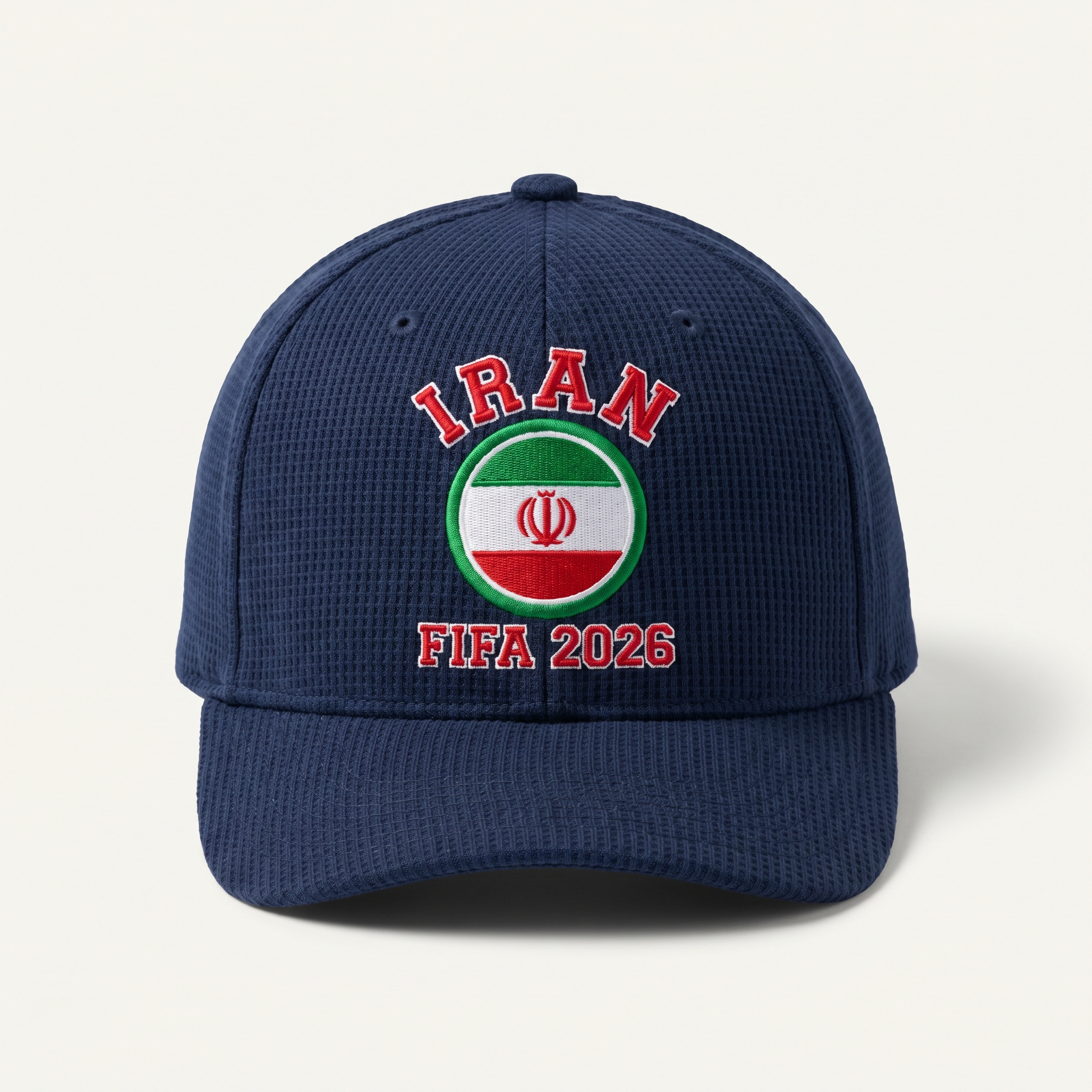 FIFA 2026 Iran Waffle Knit Cap in Blue