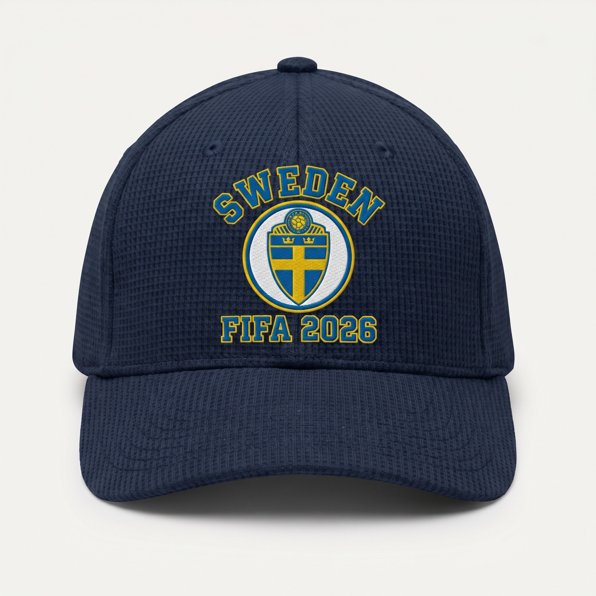 FIFA 2026 Sweden Waffle Knit Cap in Blue
