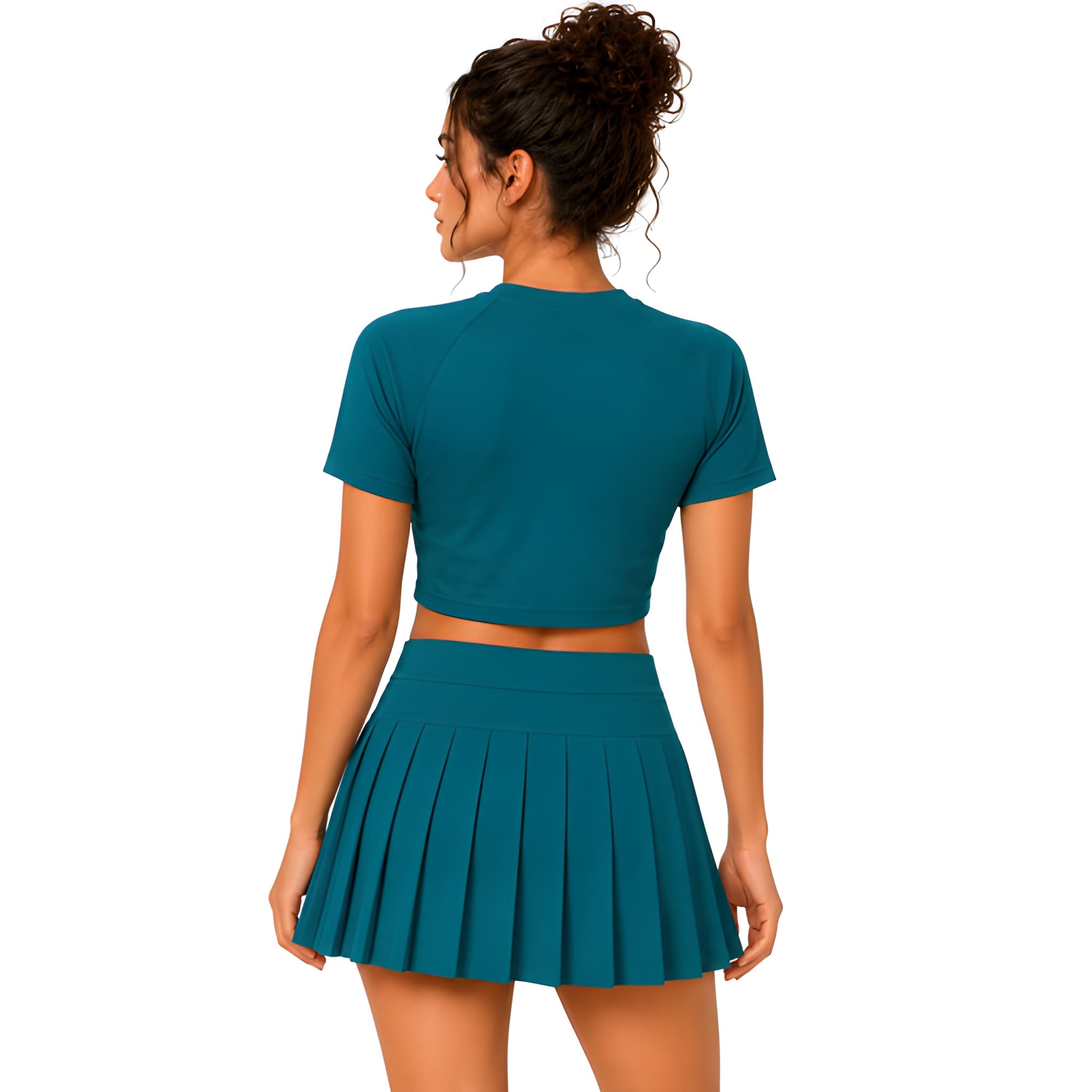 Jacksonville Jaguars Football Team Printed Two Piece Top And Skirt Set For Women