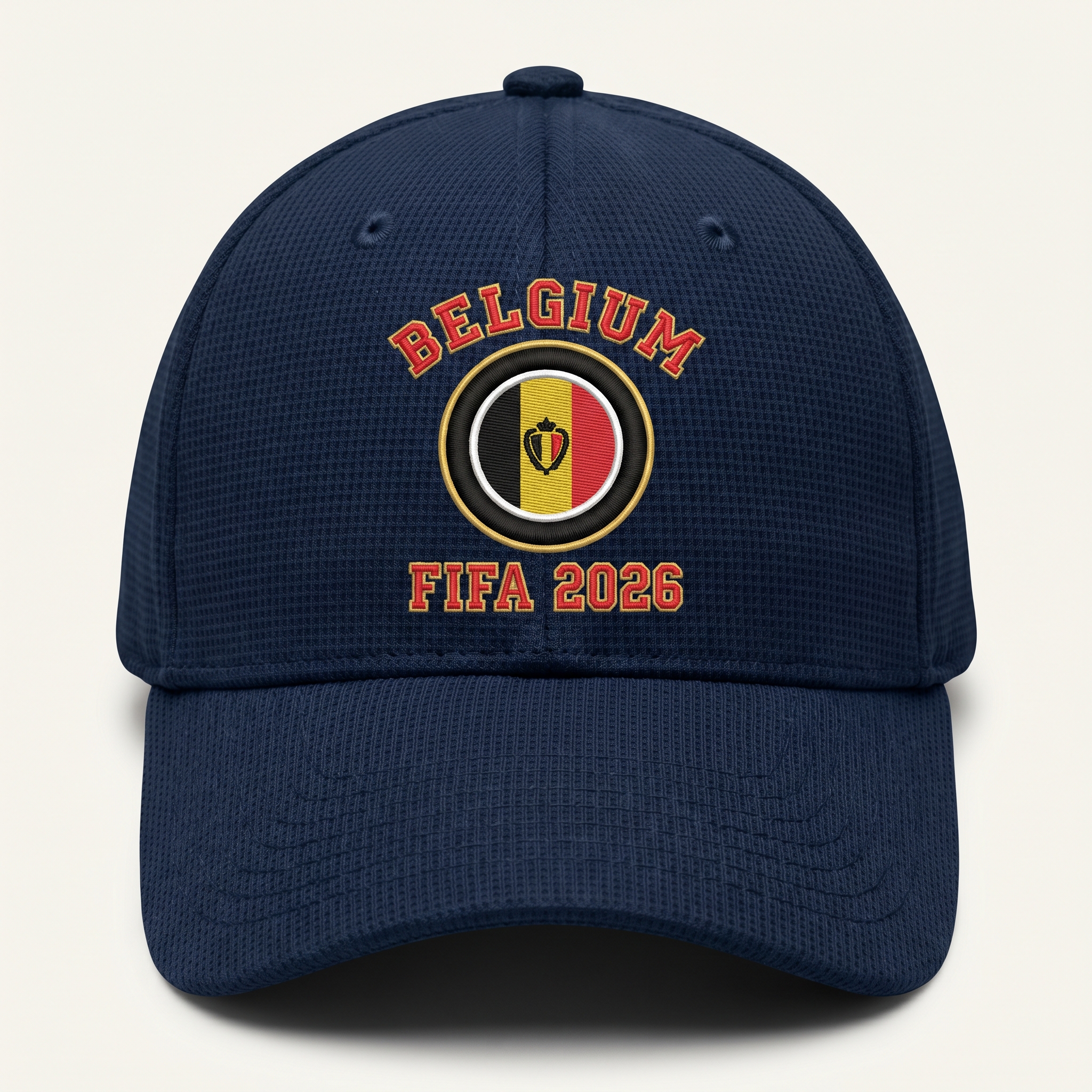 FIFA 2026 Belgium Waffle Knit Cap in Blue