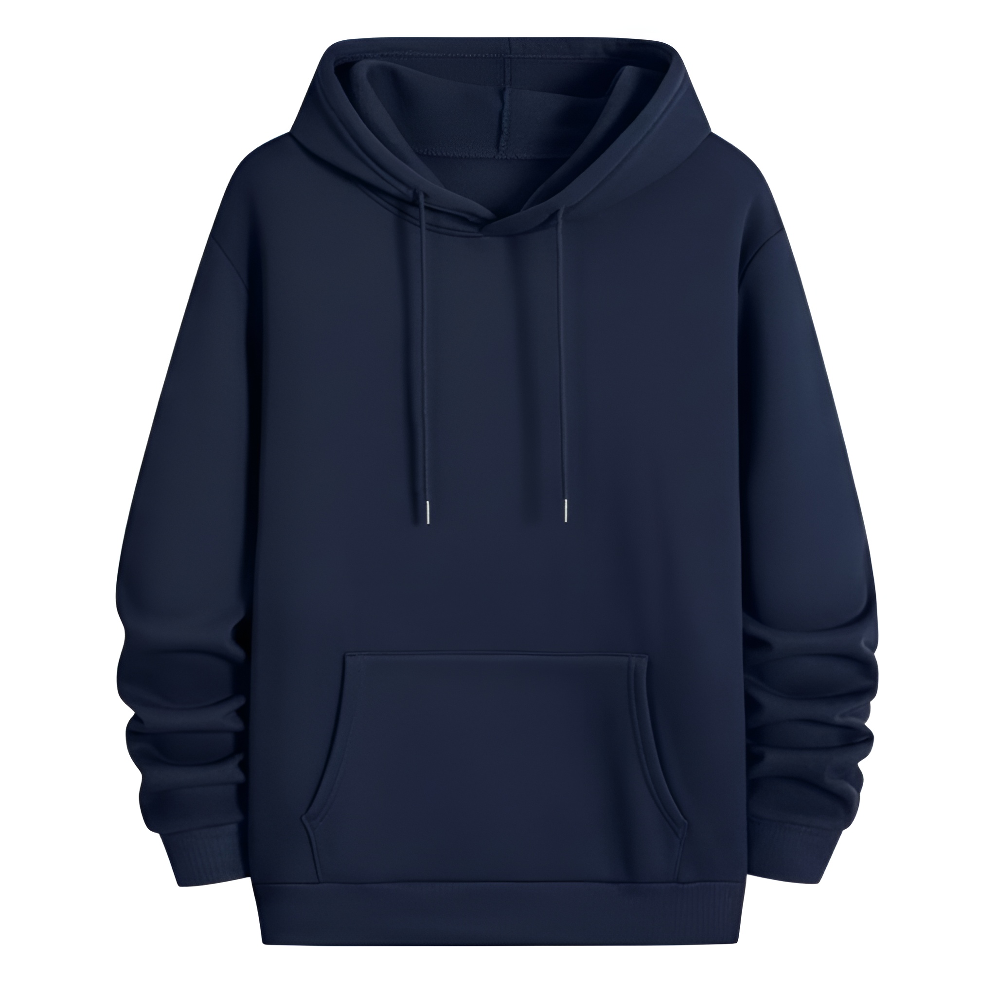 Long Sleeved Compass Star And Wings Printed Hoodie