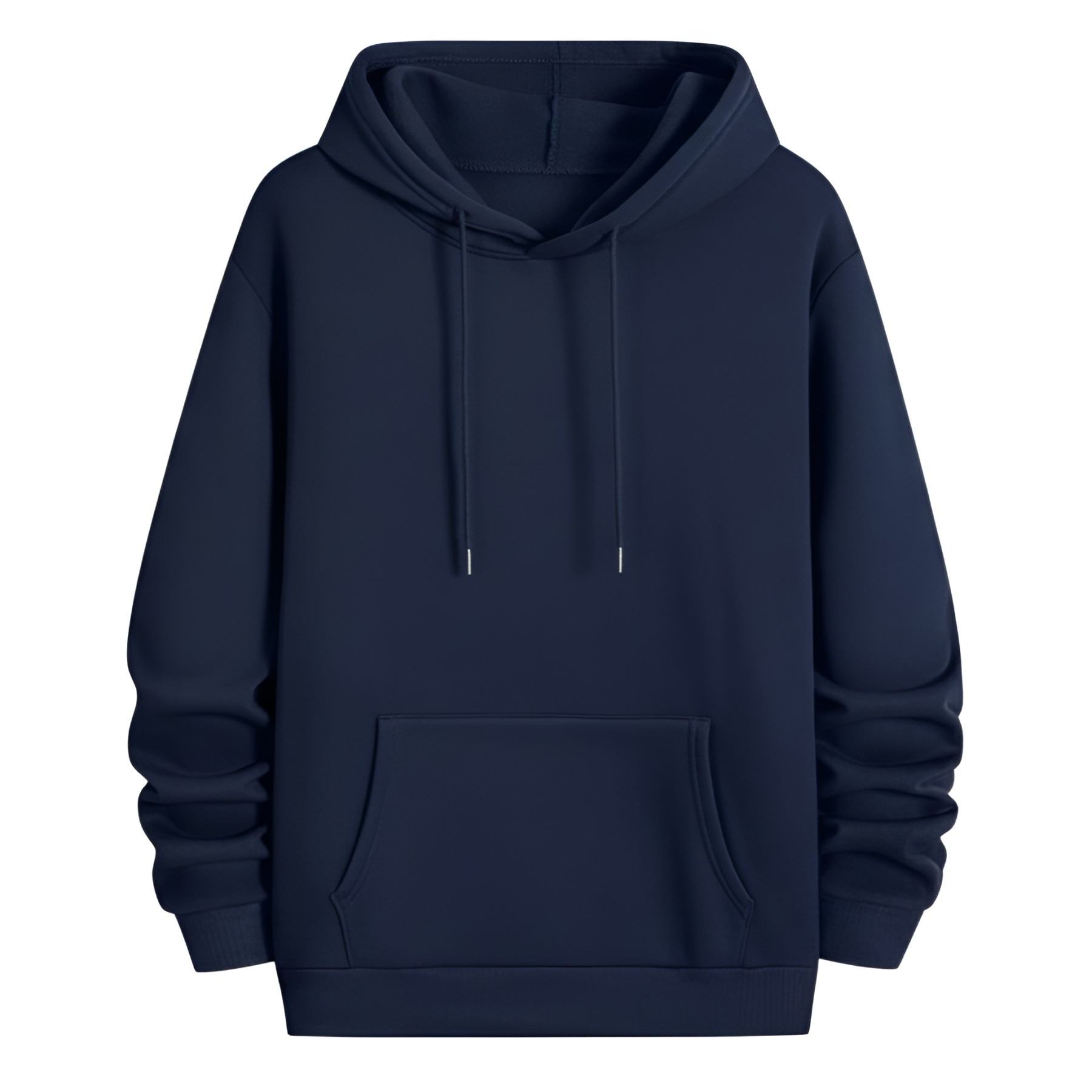 Long Sleeved Compass Star And Wings Printed Hoodie