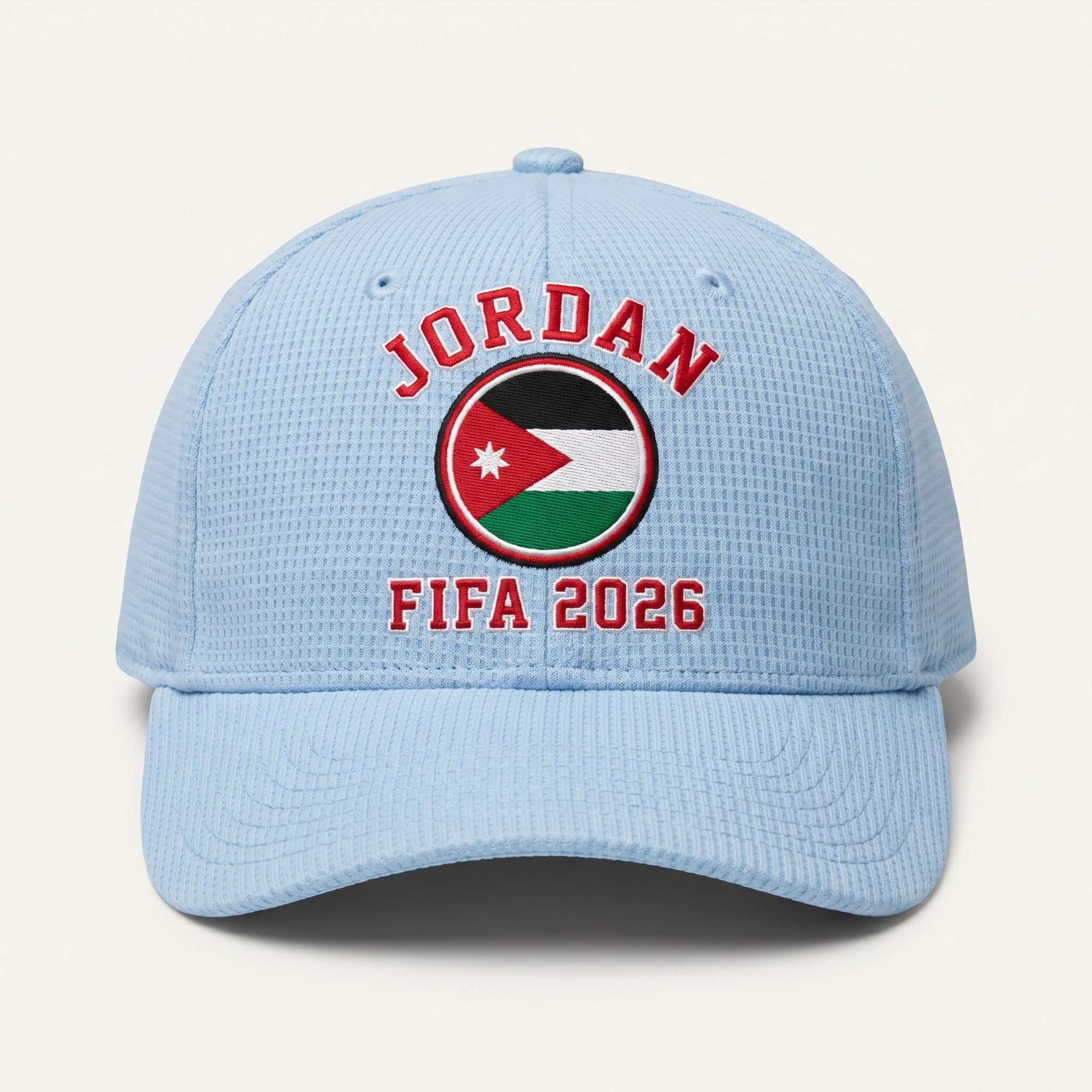 FIFA 2026 Jordan Waffle Knit Cap in Light Blue