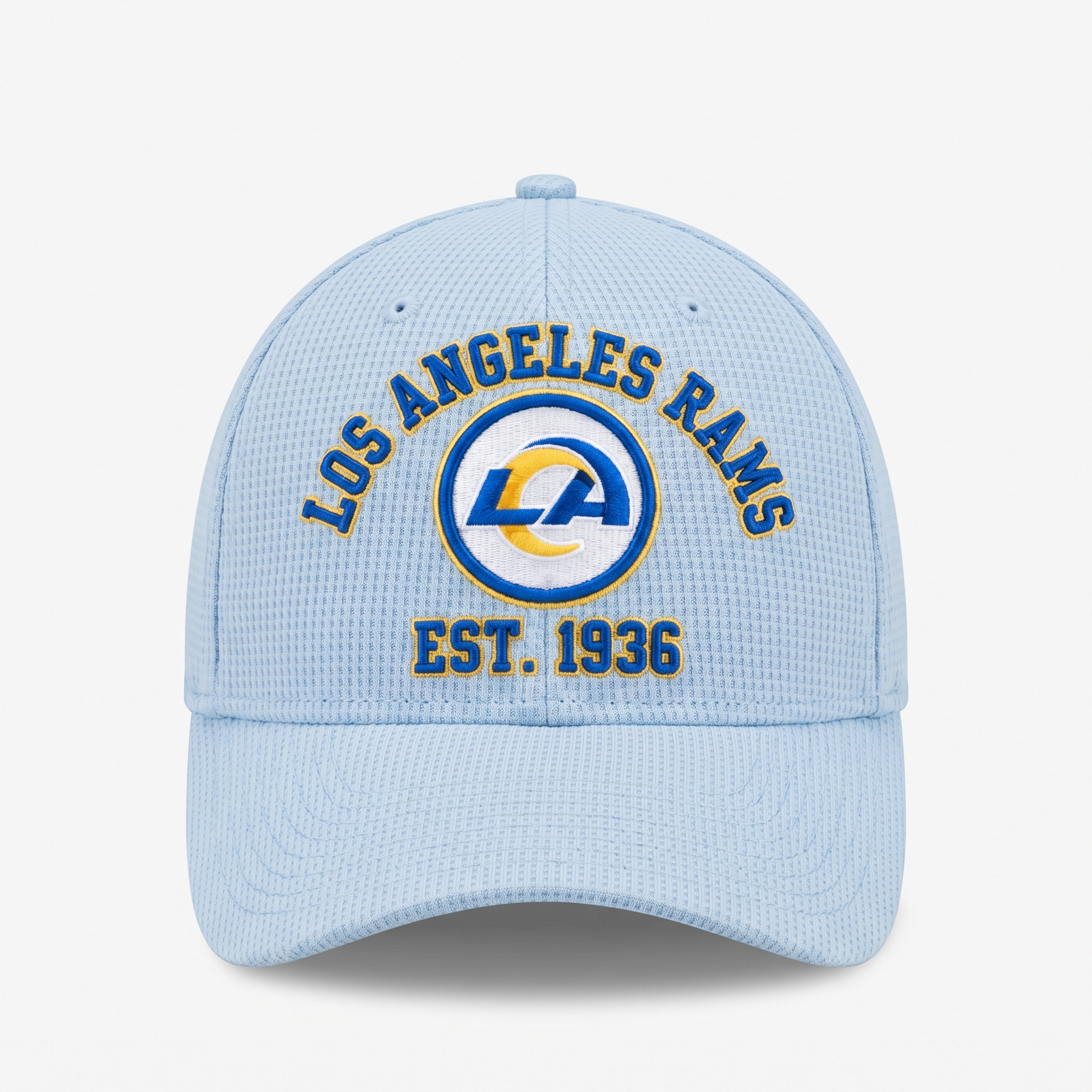 Los Angeles Rams Waffle Knit Cap in Light Blue