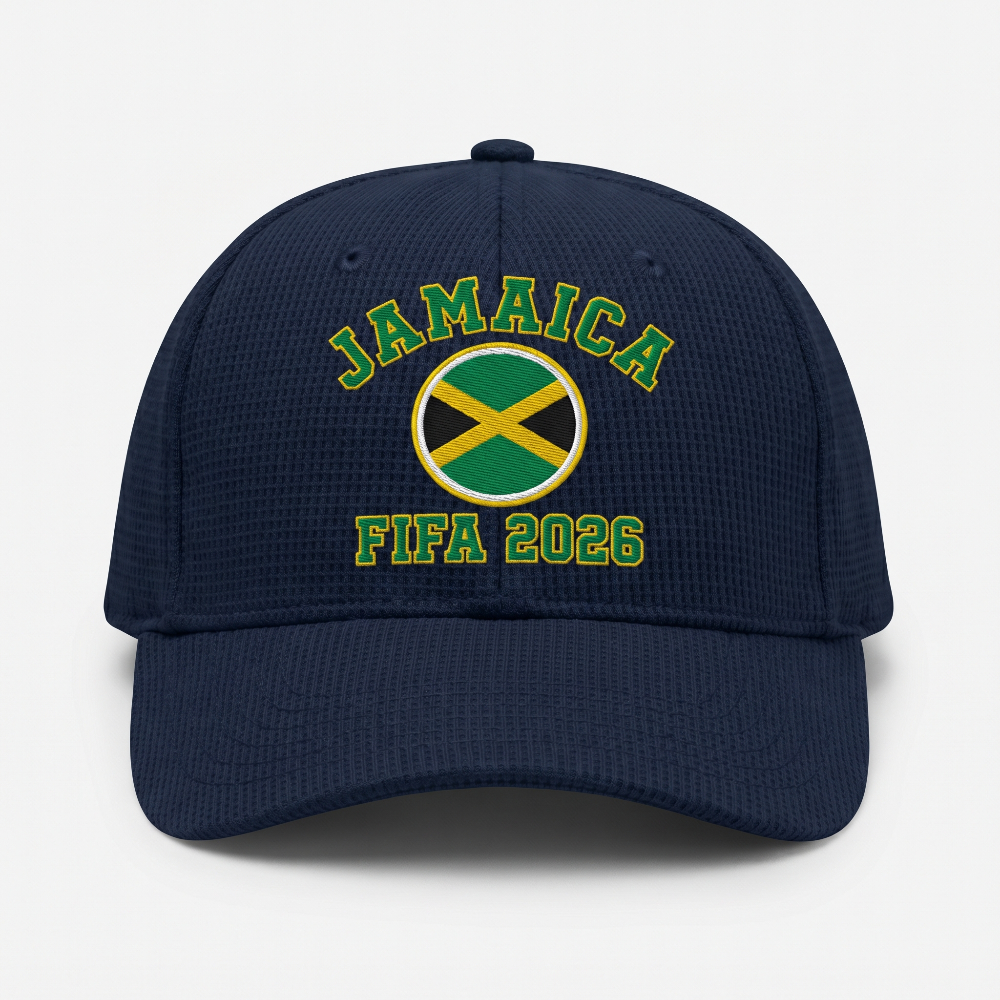FIFA 2026 Jamaica Waffle Knit Cap in Blue