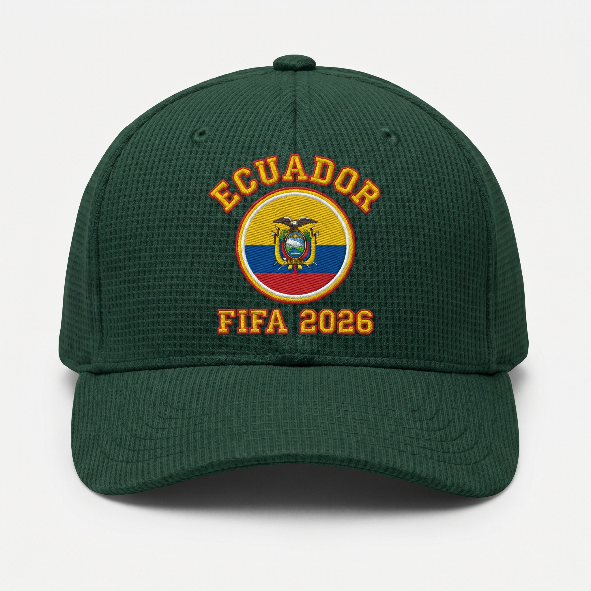 FIFA 2026 Ecuador Waffle Knit Cap in Green