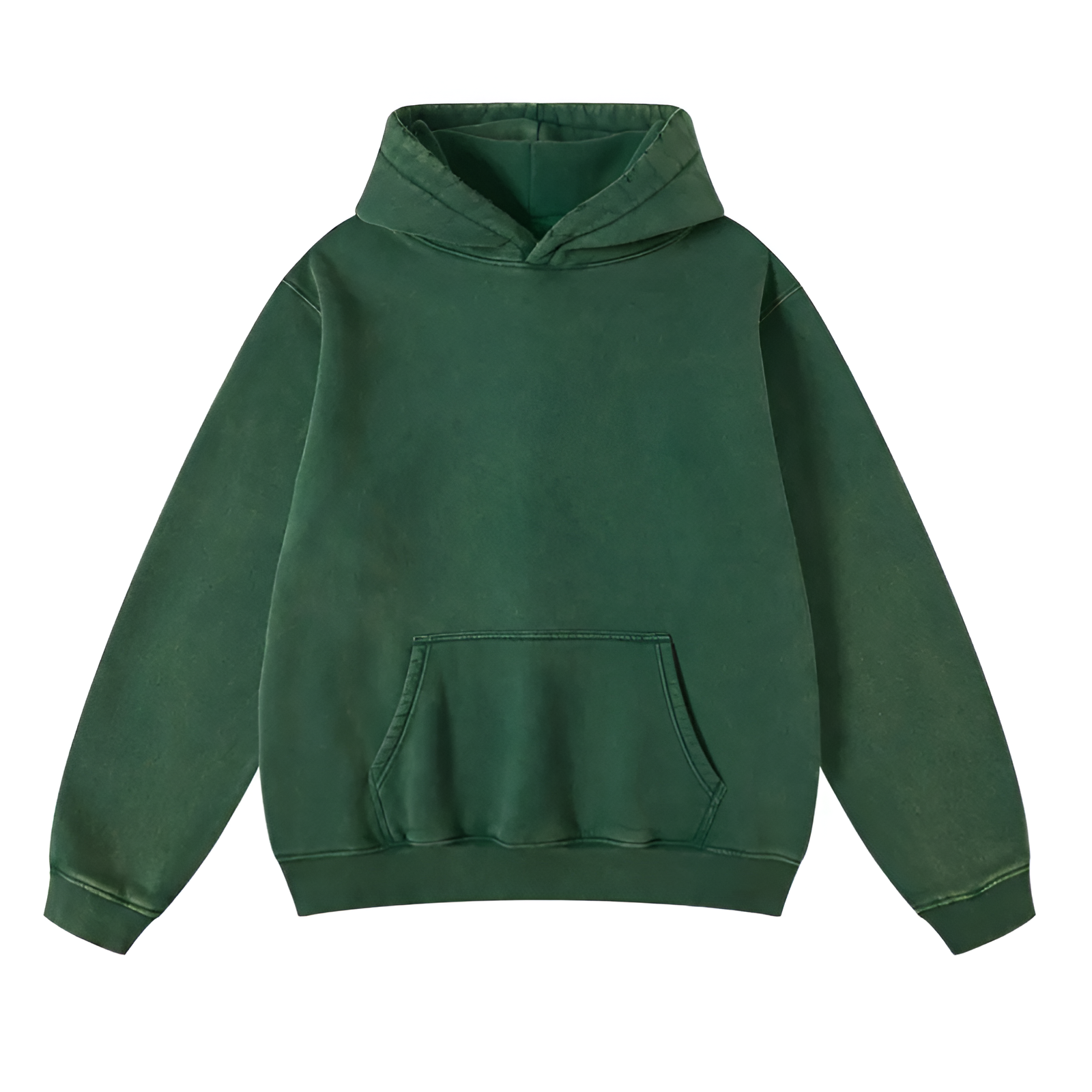 Oversized Zip Up Hoodie With Kangaroo Pocket For All Seasons