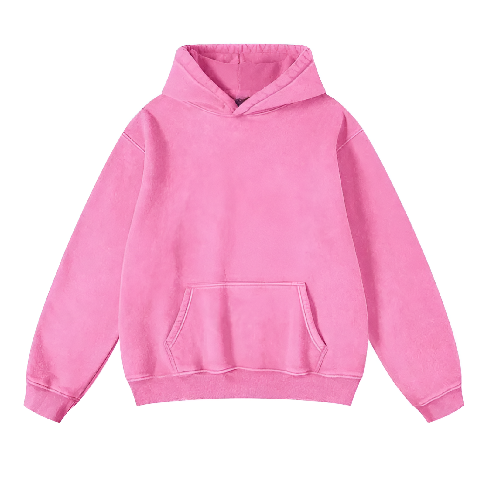 Oversized Zip Up Hoodie With Kangaroo Pocket For All Seasons