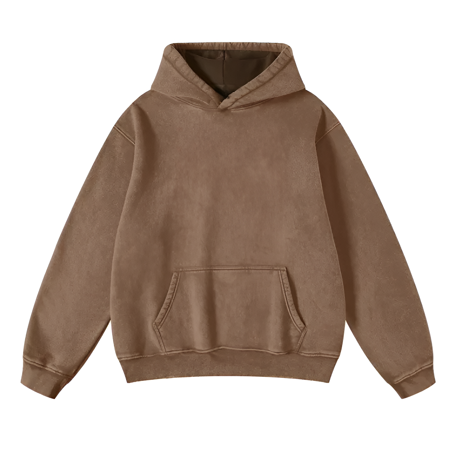Oversized Zip Up Hoodie With Kangaroo Pocket For All Seasons