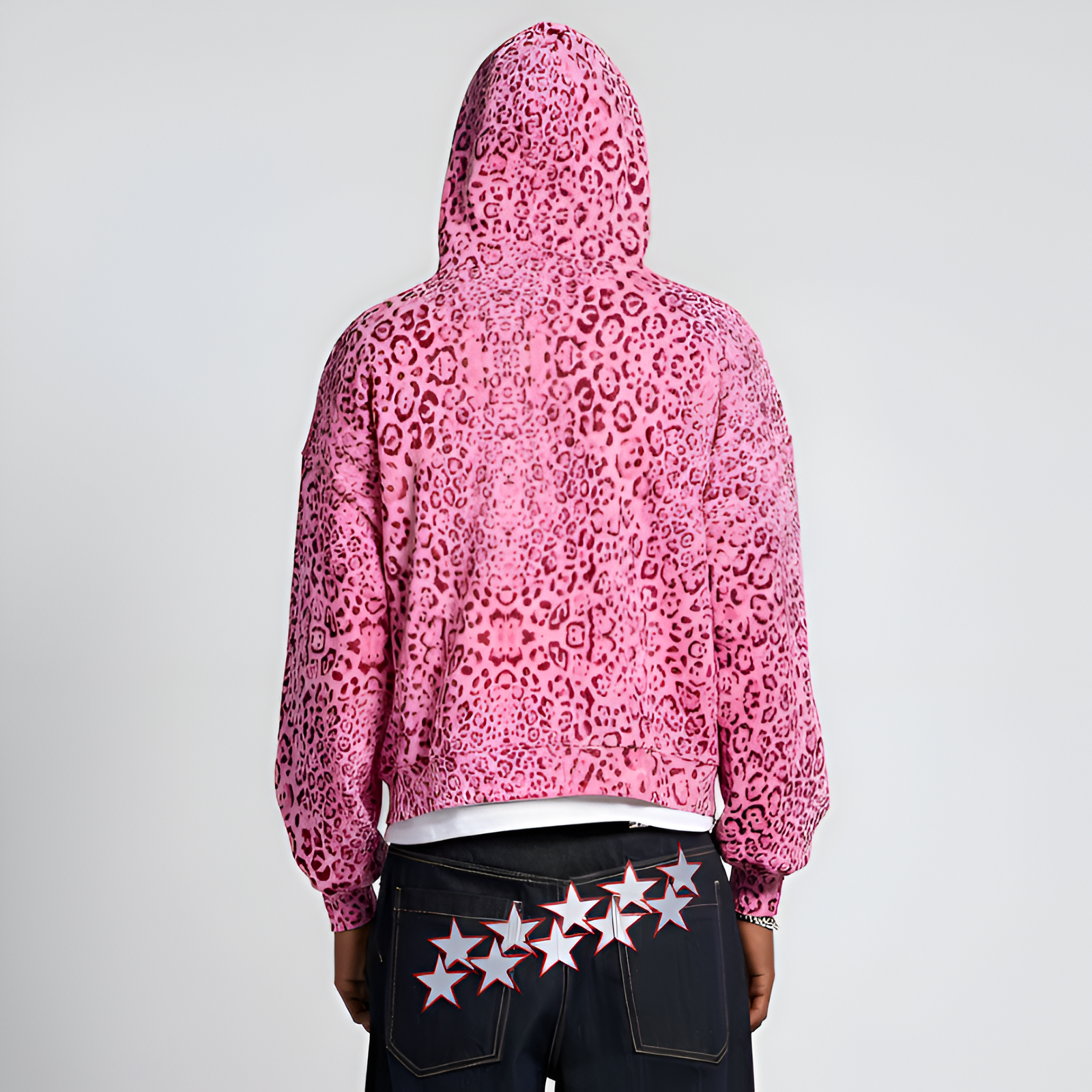 Nocturne Beast Leopard Zip Hoodie