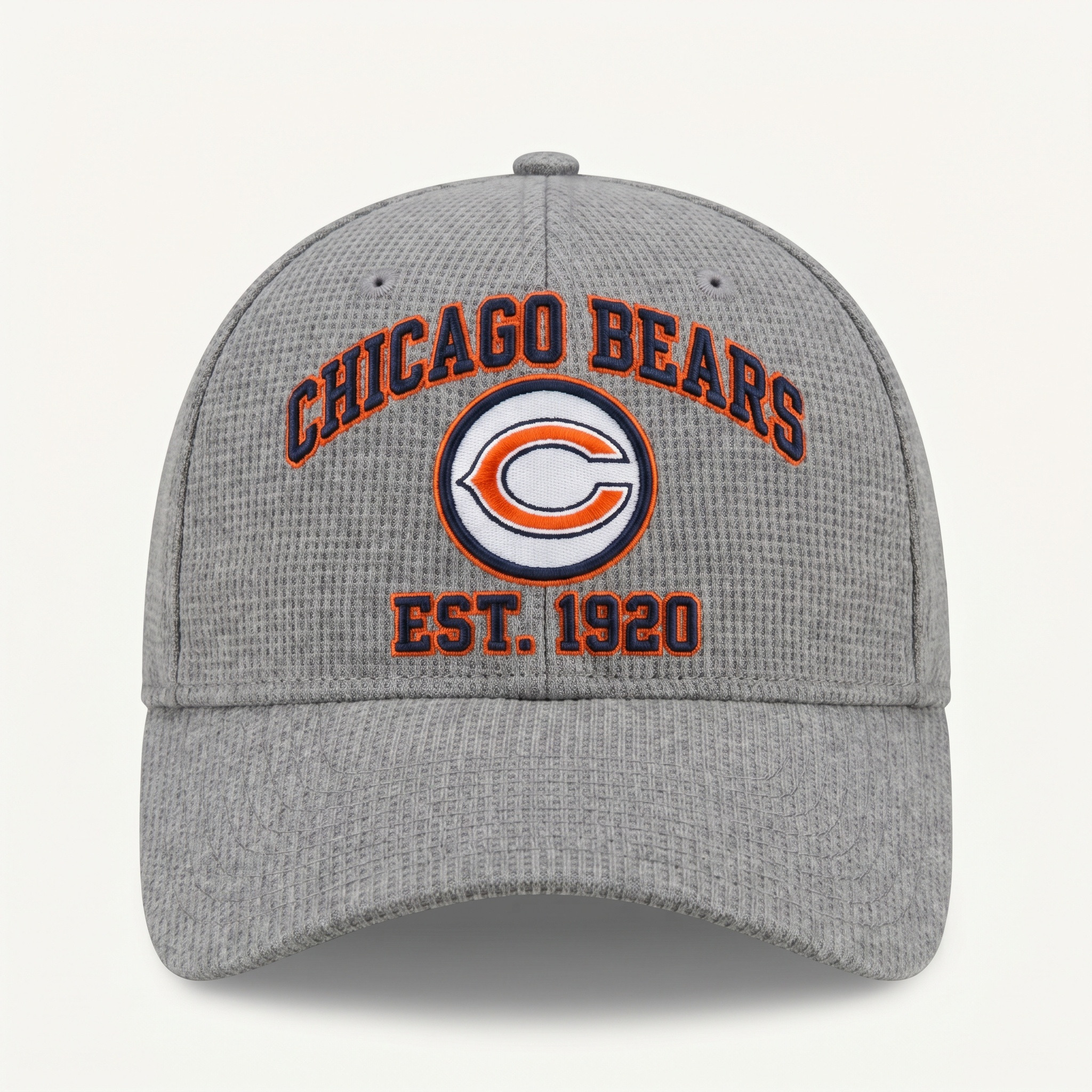 Chicago Bears Waffle Knit Cap in Gray