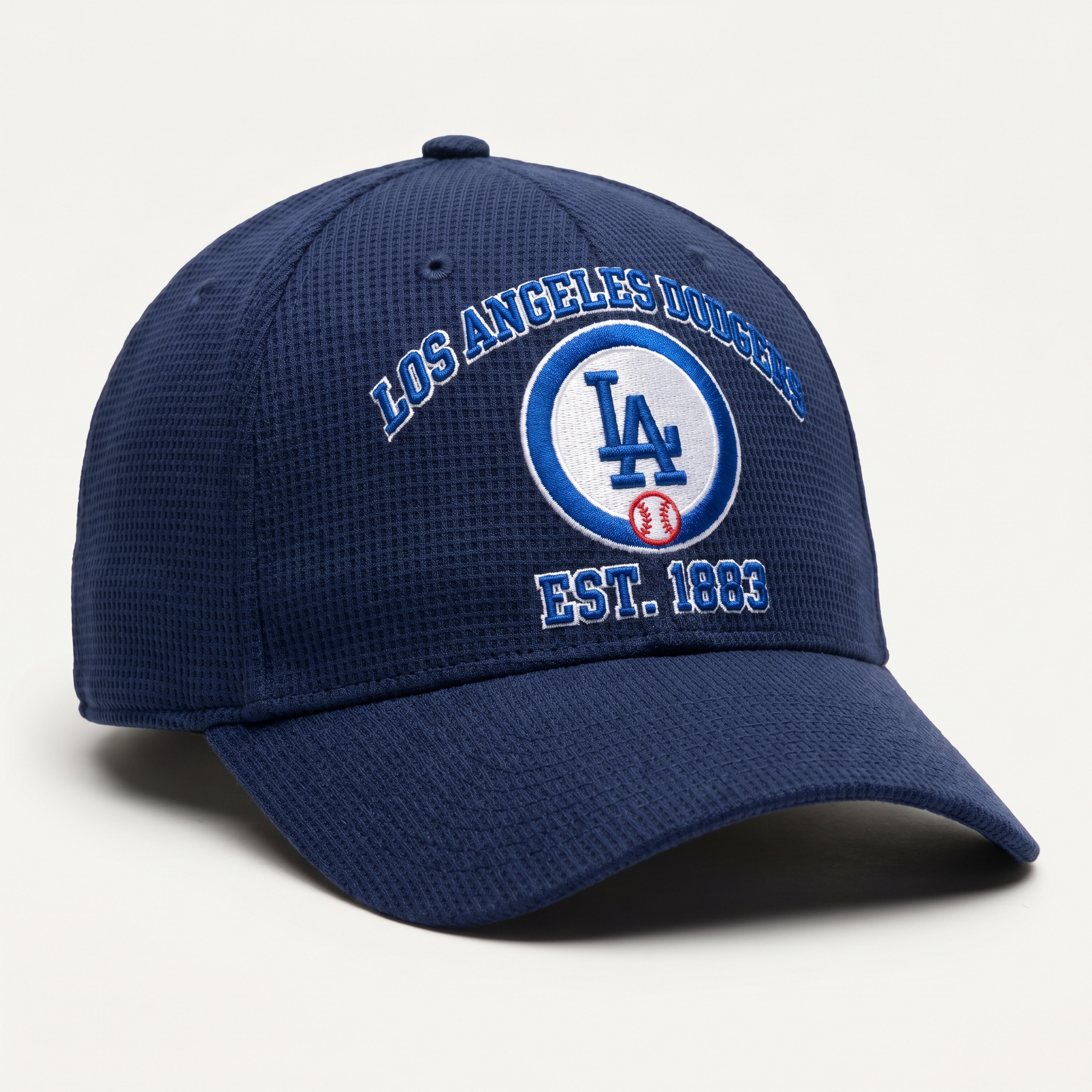 Los Angeles Dodgers Waffle Knit Cap in Blue