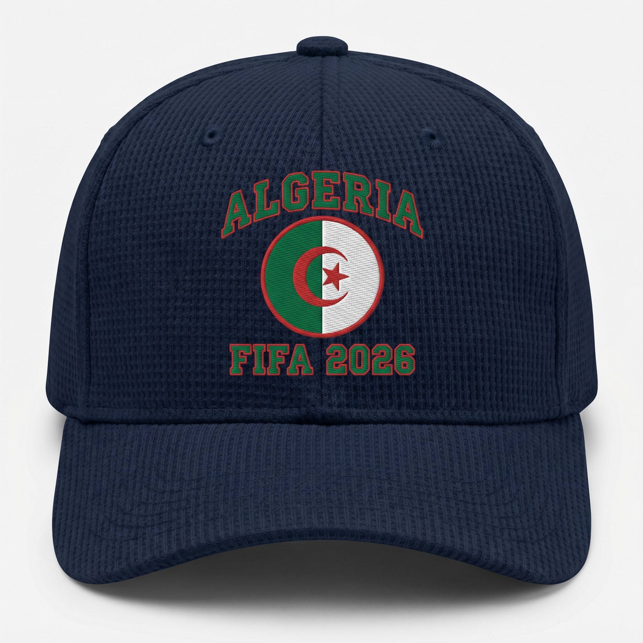 FIFA 2026 Algeria Waffle Knit Cap in Blue