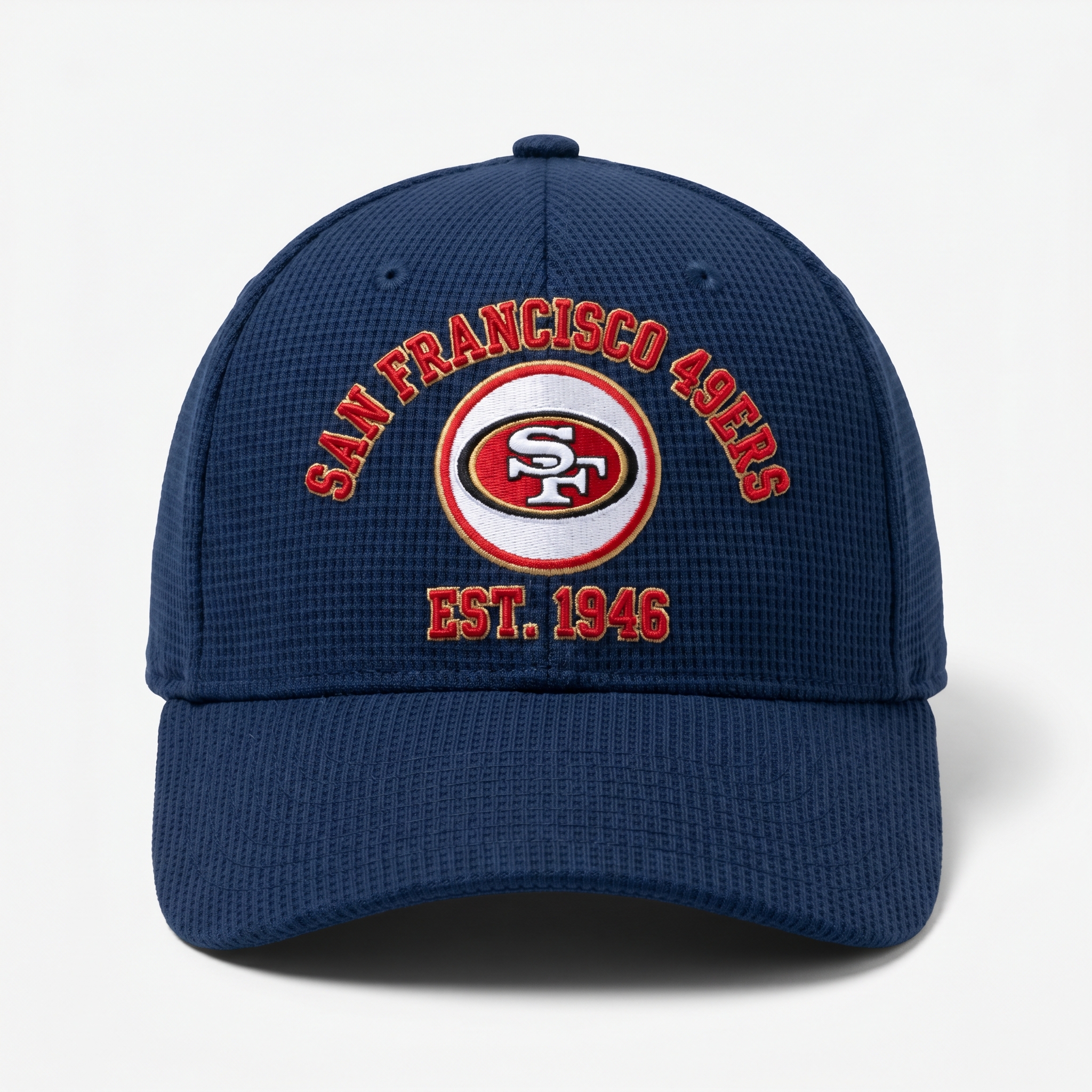 San Francisco 49ers Waffle Knit Cap in Blue
