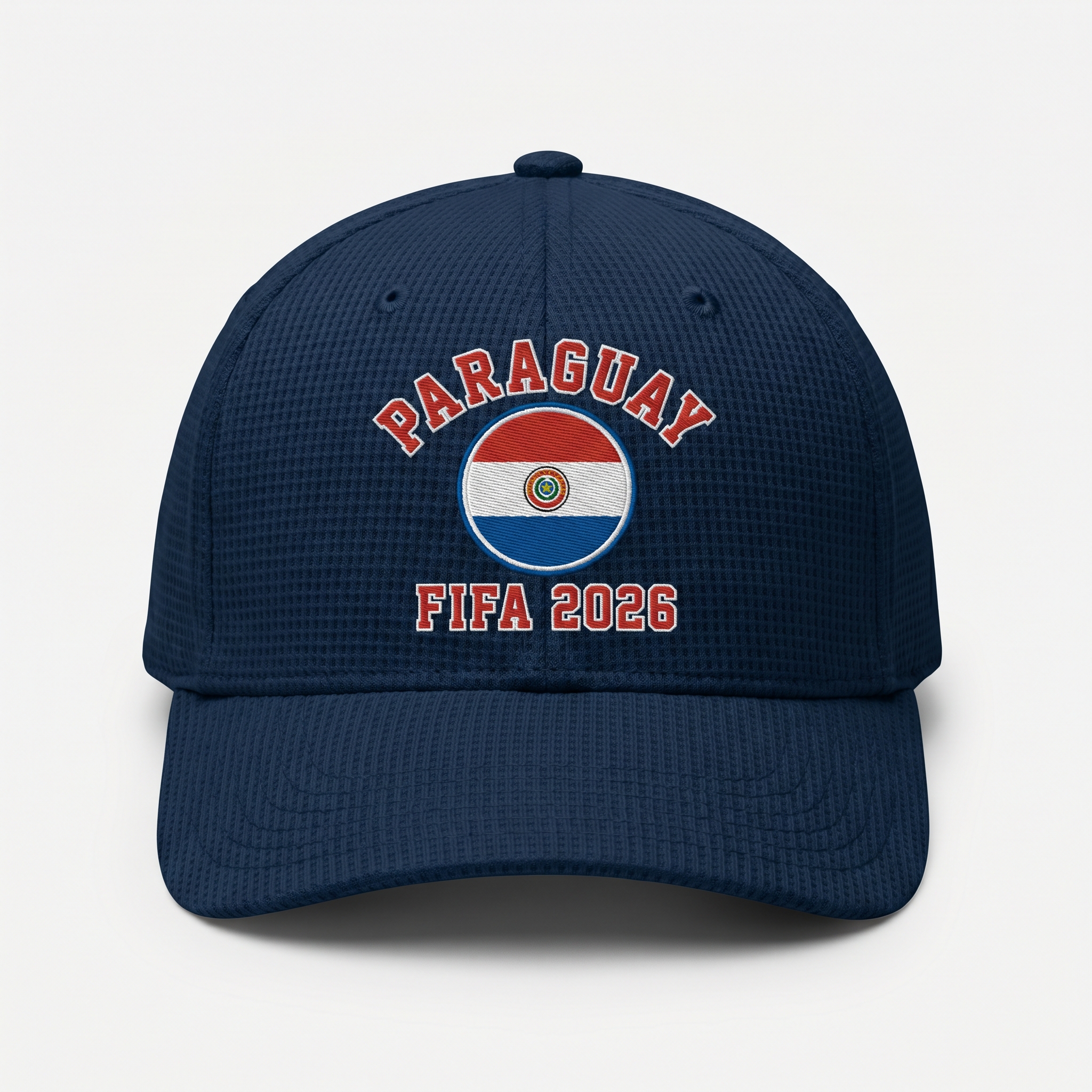 FIFA 2026 Paraguay Waffle Knit Cap in Blue