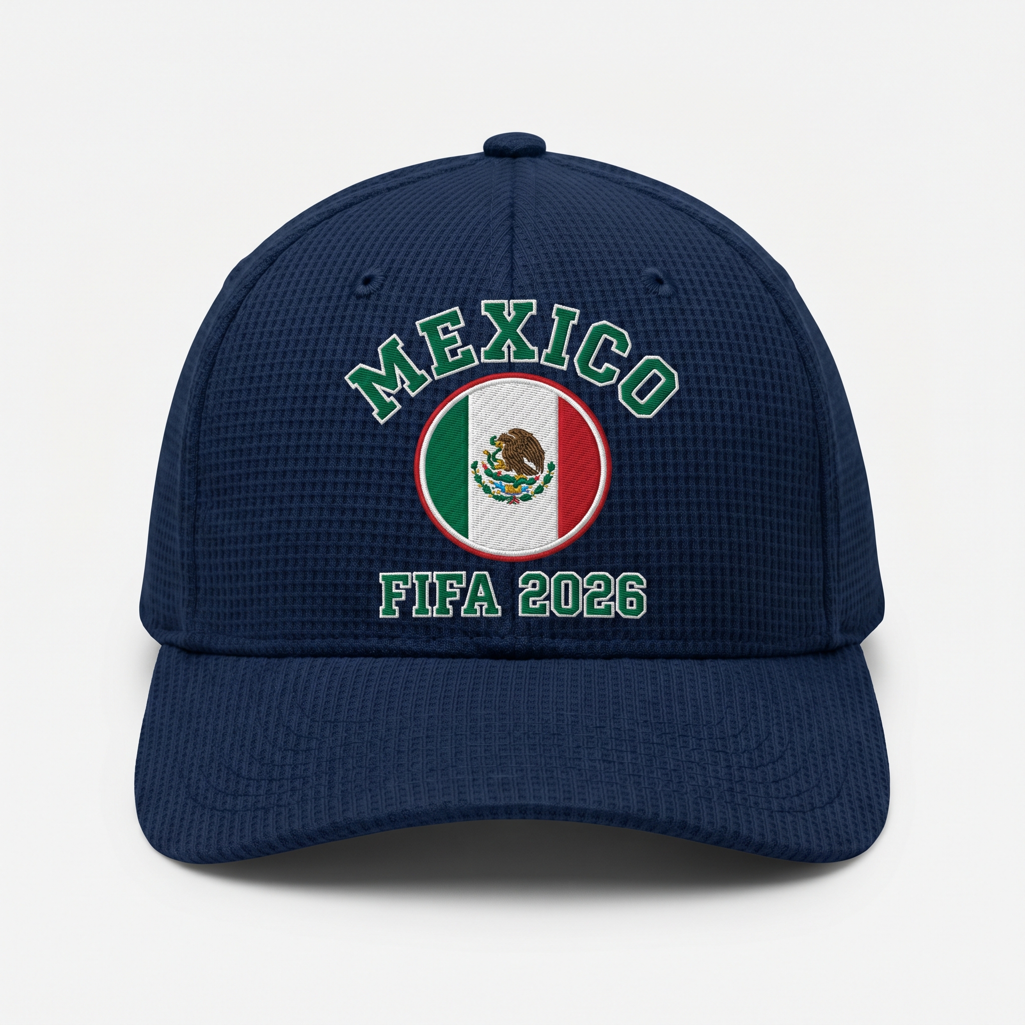 FIFA 2026 Mexico Waffle Knit Cap in Blue