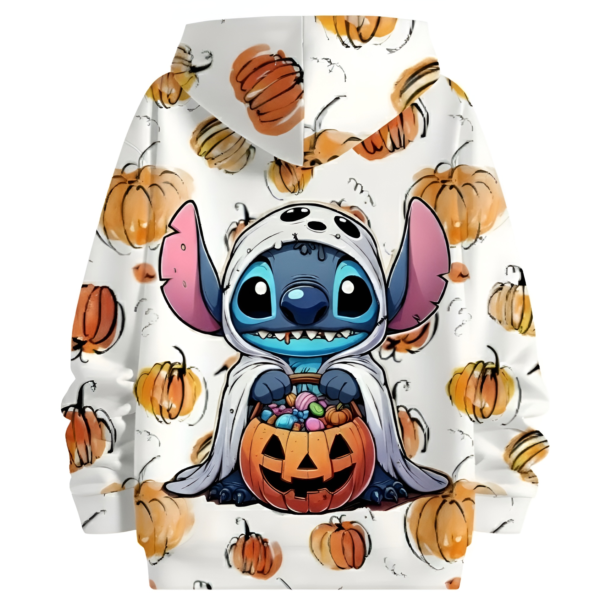Stitch Halloween Hooded Sweatshirt