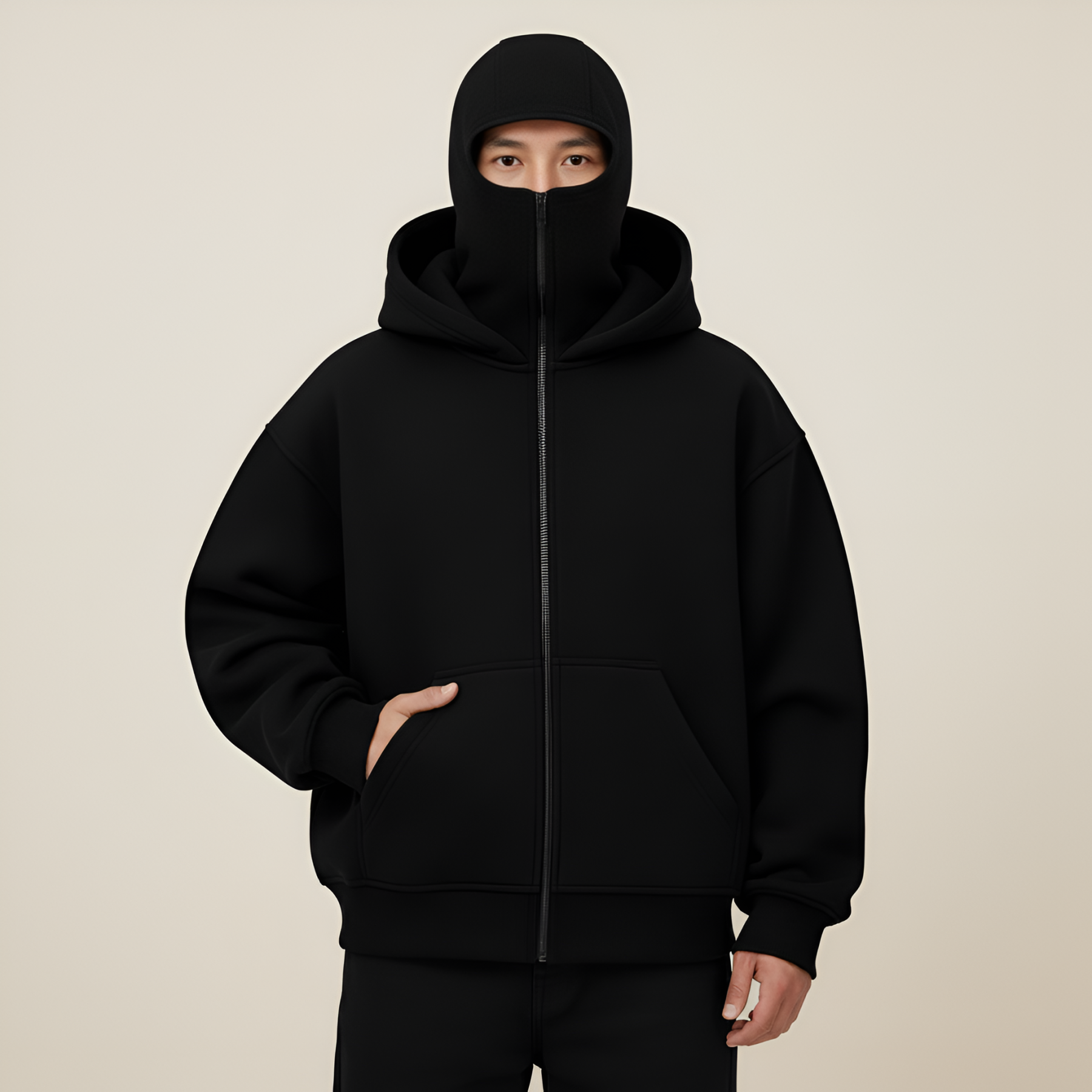 Streetwear Inspired Full Coverage Hoodie