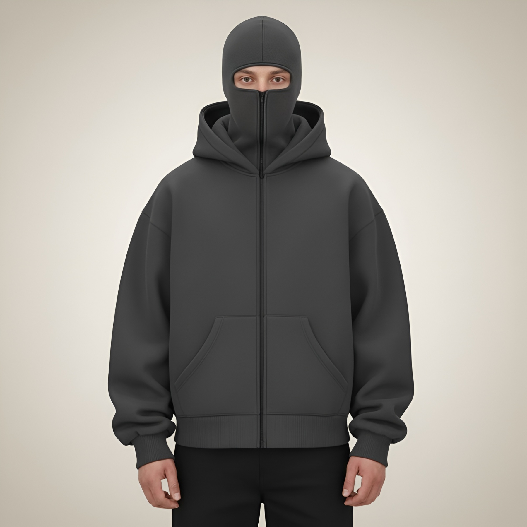 Streetwear Inspired Full Coverage Hoodie
