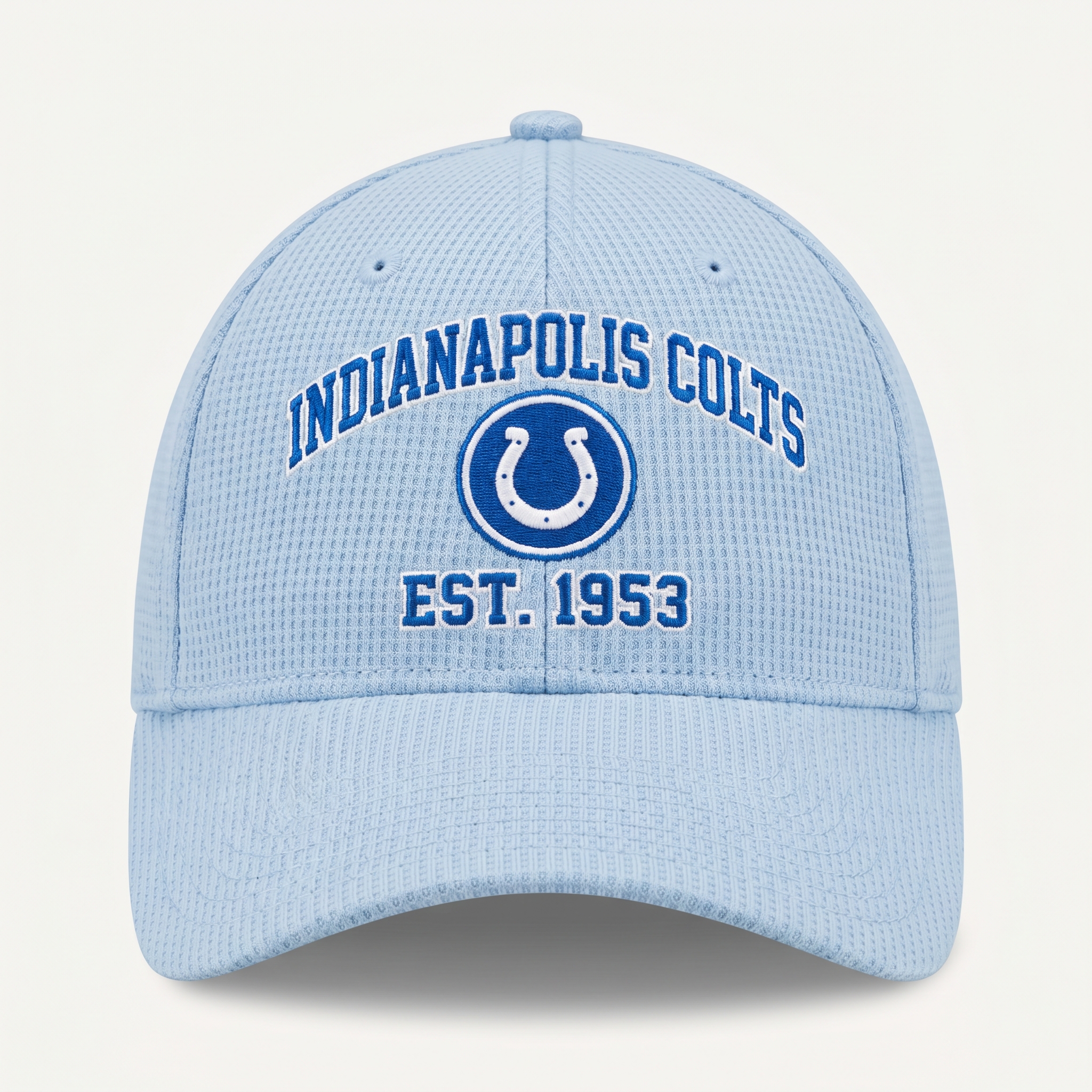 Indianapolis Colts Waffle Knit Cap in Light Blue