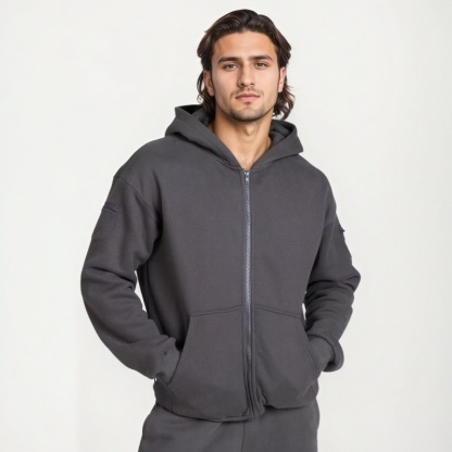 Travel Essentials Zip Hoodie