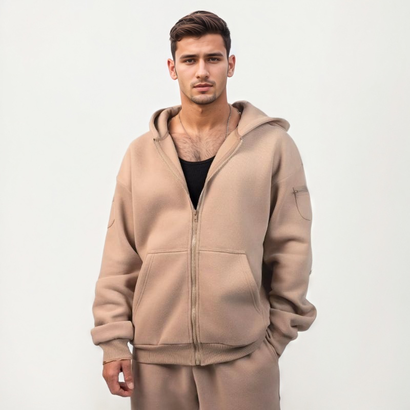 Travel Essentials Zip Hoodie