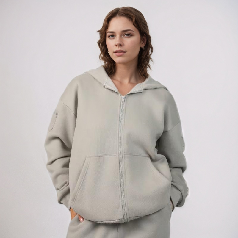 Travel Essentials Zip Hoodie