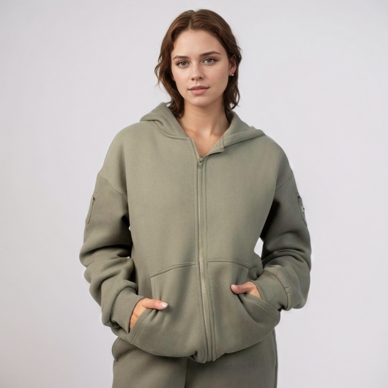 Travel Essentials Zip Hoodie