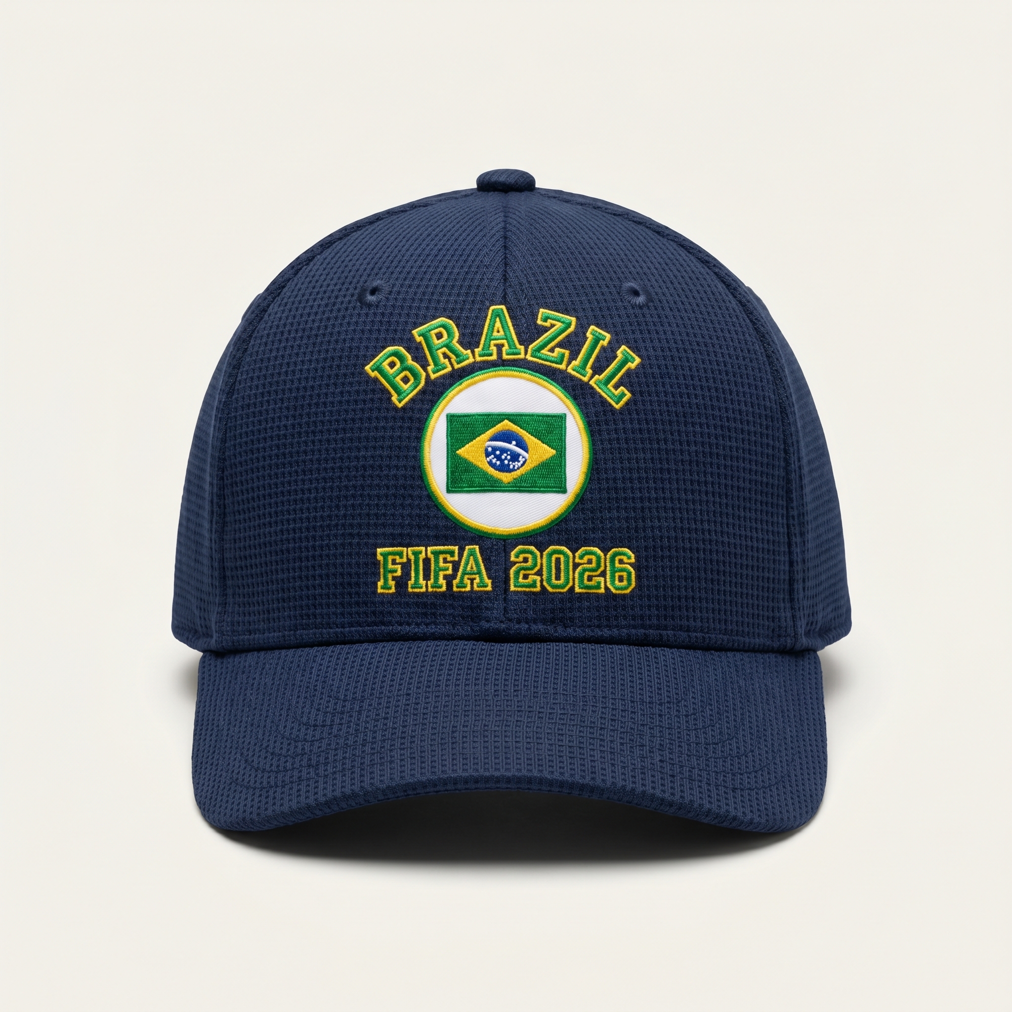 FIFA 2026 Brazil Waffle Knit Cap in Blue