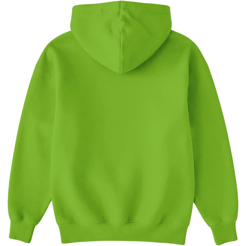 Ugly Christmas Themed Oversized Cartoon Printed Hoodie