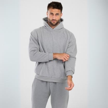 Casual Oversized Hoodie And Joggers Set