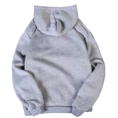Everyday Style Long Sleeve Pullover Hoodie For Casual Outings