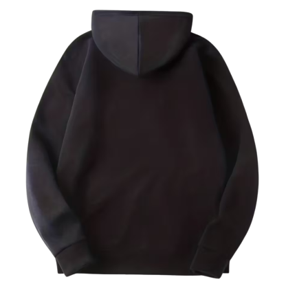 American Flag Graphic Print Drawstring Oversized Pullover Hoodie