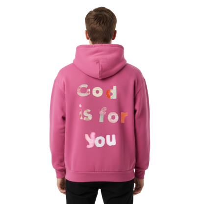 Bloom Cross Graphic Hoodie For Everyday Streetwear Style