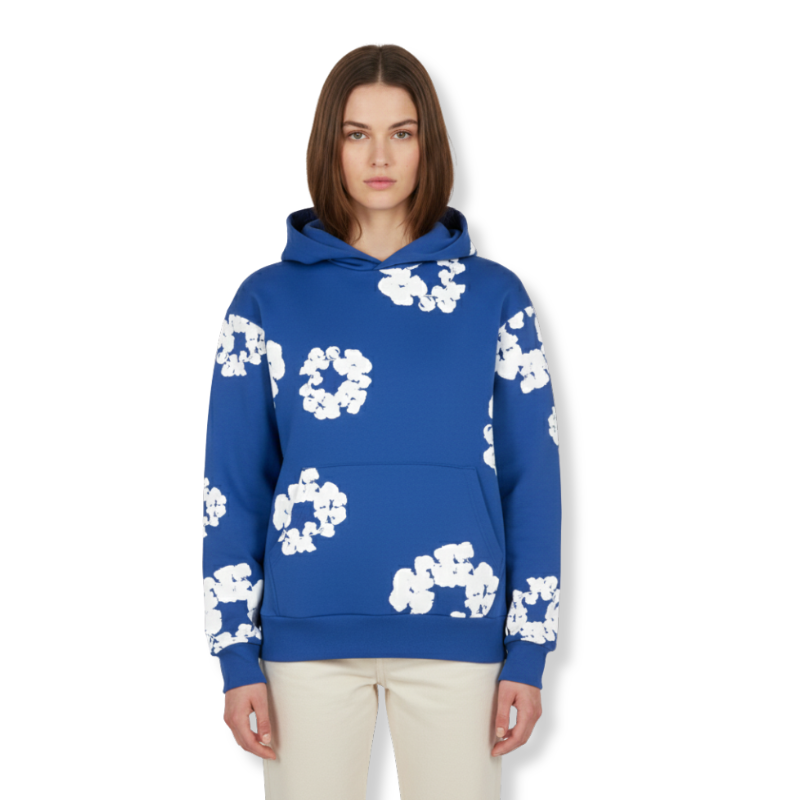 Cotton Wreath Hoodie Streetwear Classic Edition