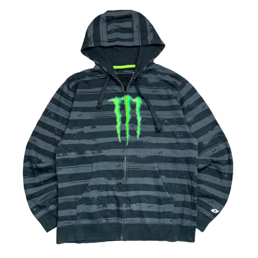 Fox Monster Zip Up Hoodie For Men