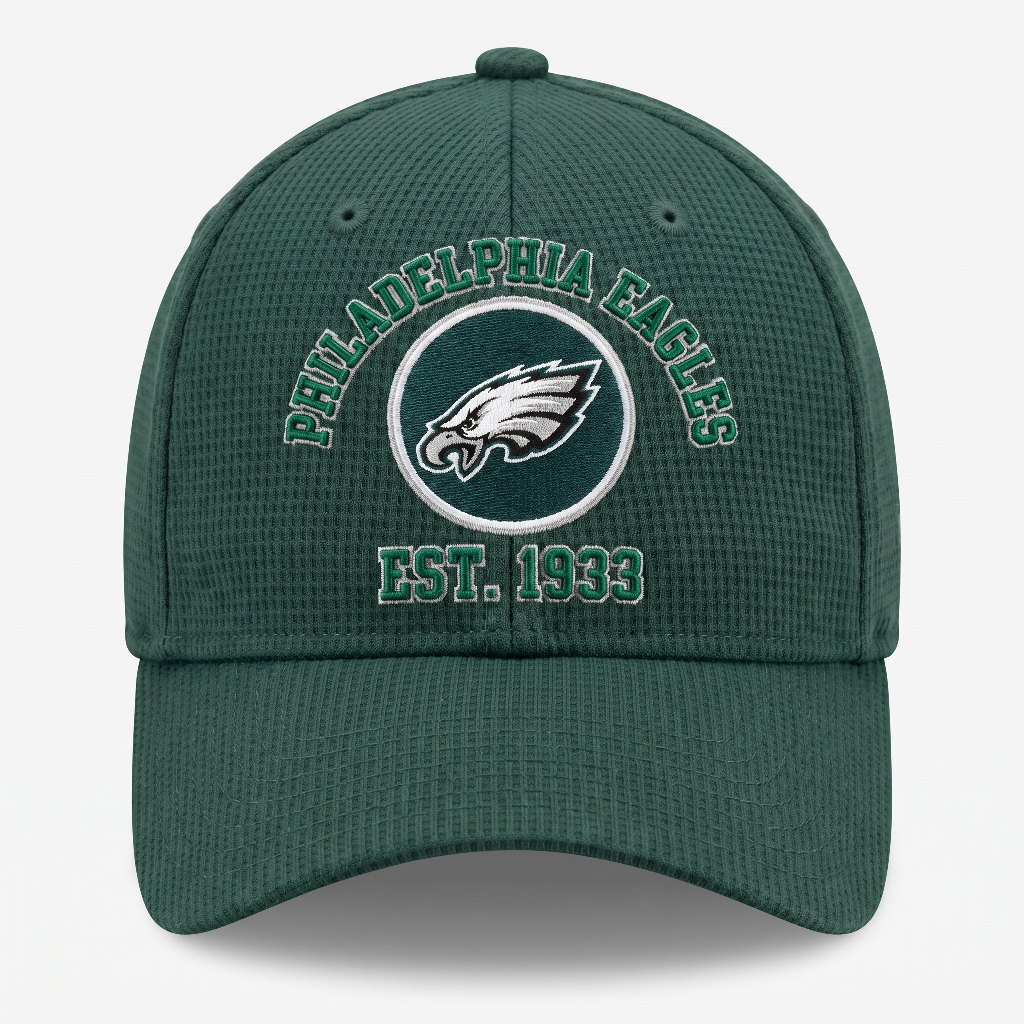 Philadelphia Eagles Waffle Knit Cap in Green