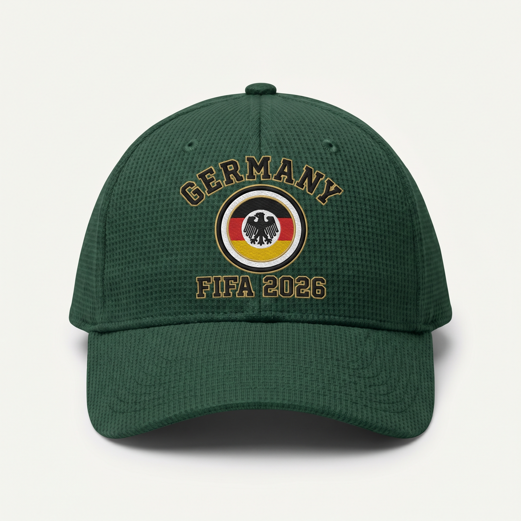 FIFA 2026 Germany Waffle Knit Cap in Green