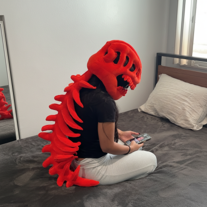 3D Dinosaur Themed Plush Wearable Prop Hat