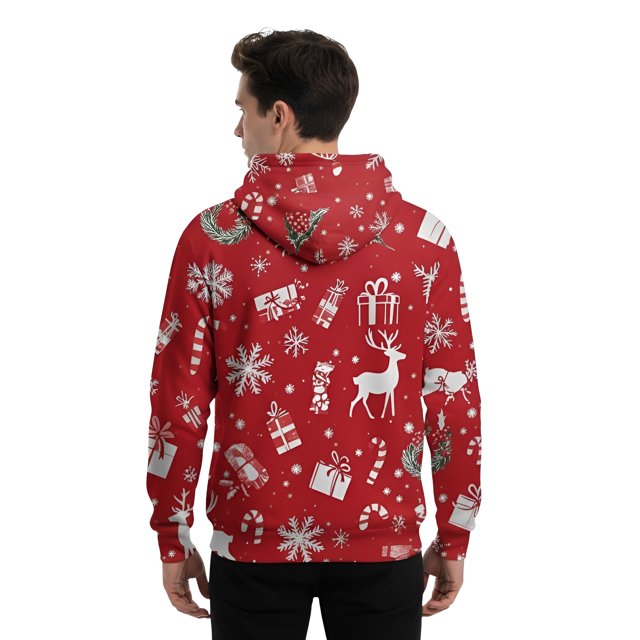 Creative Christmas Santa Hoodie