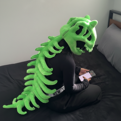3D Dinosaur Themed Plush Wearable Prop Hat