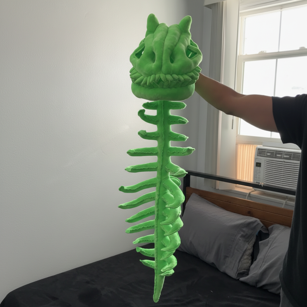 3D Dinosaur Themed Plush Wearable Prop Hat